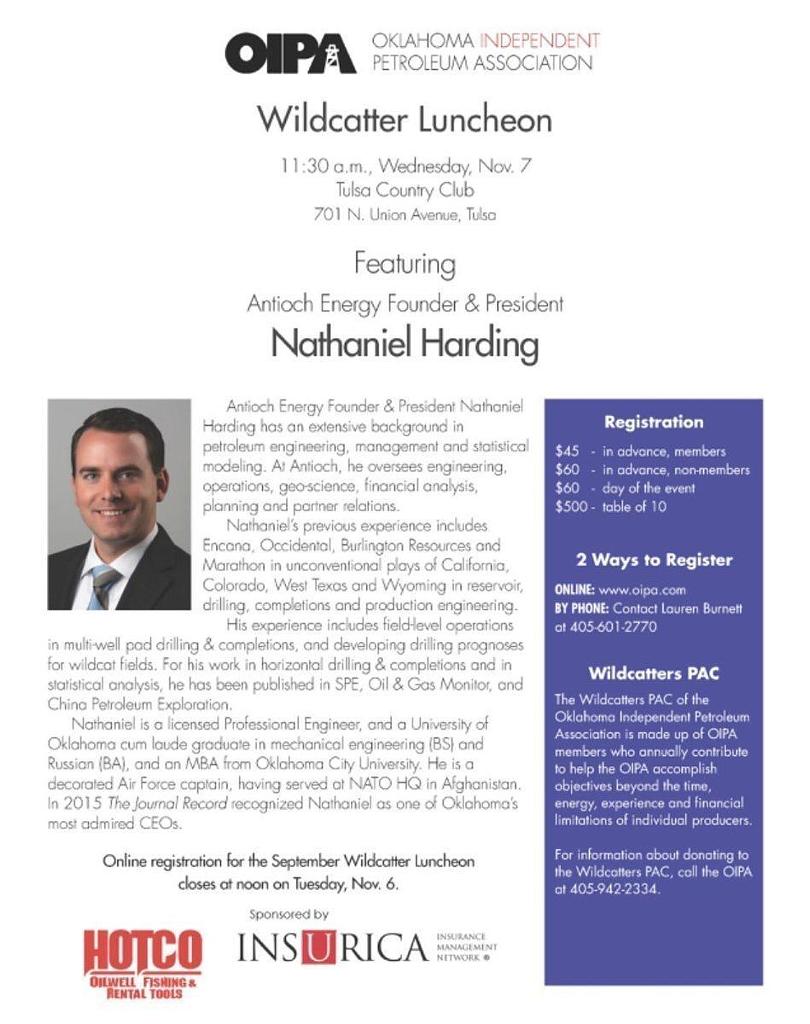 OIPA Wildcatter Luncheon 